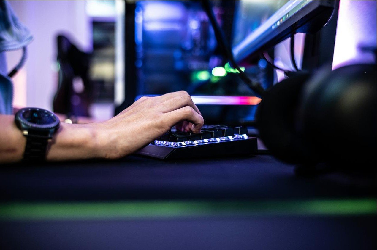 Tactical team in training